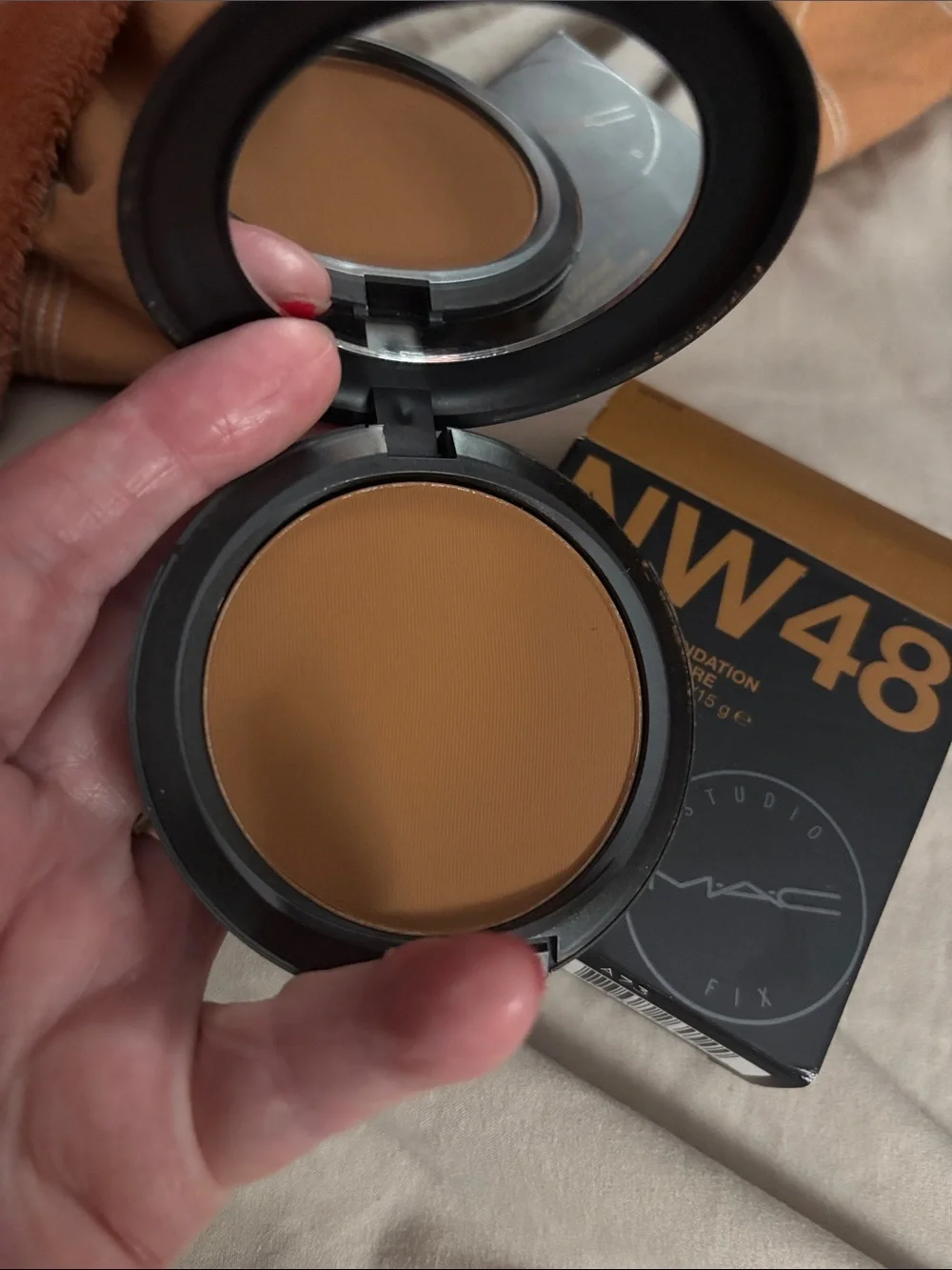 MAC Studio Fix Powder Plus Foundation NW48 15g Full Coverage NIB